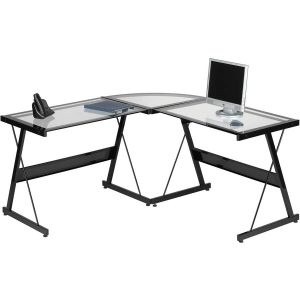 Santorini L-Shaped Computer Desk, Multiple Colors - Walmart.com