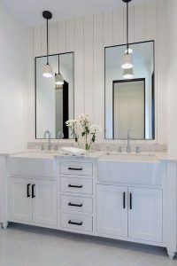 Top 50 Best Bathroom Mirror Ideas - Reflective Interior Designs