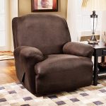 Sure Fit Stretch Leather Recliner Slipcover, Brown - Walmart.com