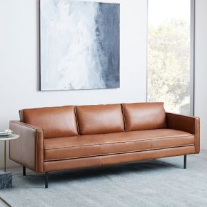 Axel Leather Sofa (89