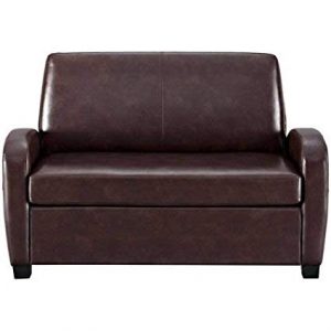 Amazon.com: Alex's New Sofa Sleeper Black Convertible Couch loveseat