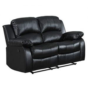 Leather Loveseat Sleeper: Amazon.com