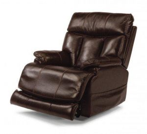 Flexsteel Clive Leather Power Recliner with Power Headrest 1595-50PH