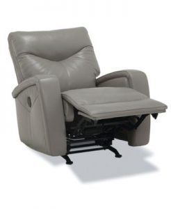 Furniture Erith Leather Power Rocker Recliner - Furniture - Macy's