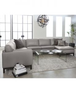 Furniture Ventroso Leather Sectional and Sofa Collection, Created