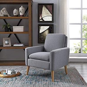 Amazon.com: Lohoms Modern Accent Fabric Chair Single Sofa Comfy