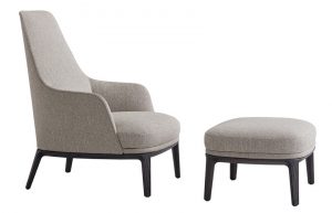 JANE LOUNGE | Armchair Jane Collection By poliform design Emmanuel