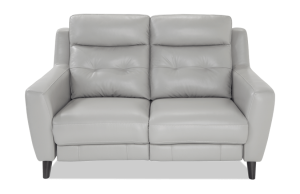 Stratus Leather Power Reclining Loveseat | Bobs.com