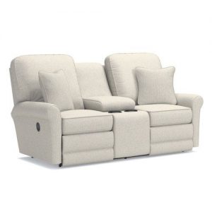 Addison Reclining Loveseat w/ Console | La-Z-Boy