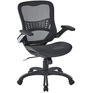 Amazon.com: Office Star Mesh Back & Seat, 2-to-1 Synchro & Lumbar