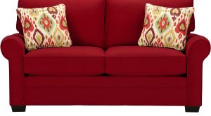 $568.00 - Bellingham Cardinal (red) Loveseat - Classic