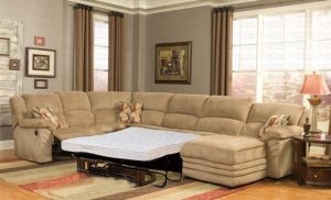 Gallery Best Microfiber Sectional Sleeper Sofa Leather Reclining