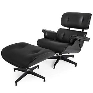 Amazon.com: Mophorn Lounge Chair with Ottoman Mid Century Modern