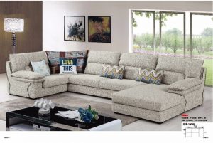 LDM1803A Modern simple style living room furniture sectional sofa