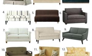 Modern Loveseat For Small Spaces | House Home