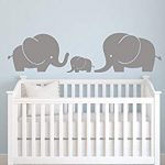 Amazon.com: Elephant Family Wall Decal - Nursery Wall Decals