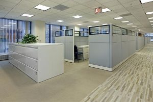 Cleaning the Office Cubicles' Walls Regularly is Vital for Keeping