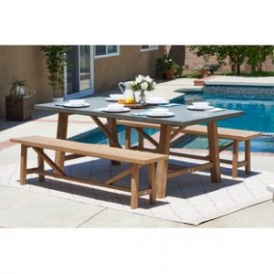 10 Piece Outdoor Dining Set | Wayfair