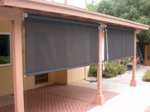 Roll Down Patio Shades | AAA Sun Control