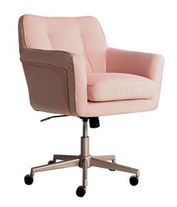 Amazon.com: Serta Style Ashland Home Office Chair, Party Blush Pink