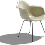 Eames® Molded Plastic Armchair With 4 Leg Base - hivemodern.com