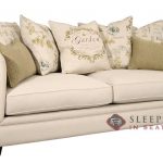 Customize and Personalize Chardonnay Queen Fabric Sofa by Fairmont