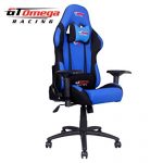 Amazon.com: GT Omega PRO Racing Office Chair Blue and Black Fabric