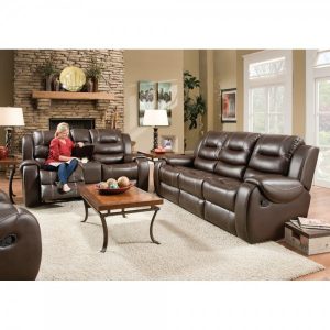 Titan Brown Reclining Sofa & Loveseat : Furniture | Conn's