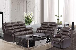 Amazon.com: BestMassage Living Room Sofa Set Recliner Sofa Reclining