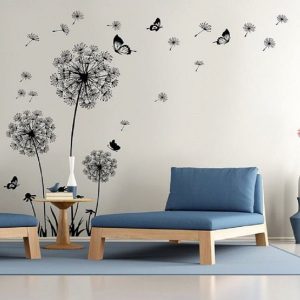 Shop Dandelion Wall Decal - Wall Stickers Dandelion Art Decor- Vinyl