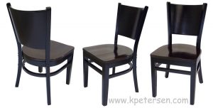 Wood Roadhouse Restaurant Chairs