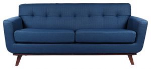 Retro 3-Seater Sofa, Daffodil - Midcentury - Sofas - by ergode