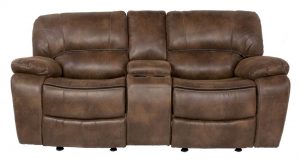 Dual Rocking Reclining Loveseat with Console - Walmart.com