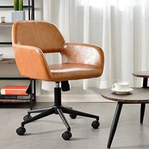 Amazon.com: Aingoo Vintage Office Chair Mid Back Swivel/Rolling