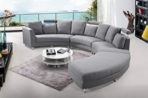 Amazon.com: Velago Rossini Dark Grey Modern Design Circular