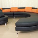 Semicircular sofa design ideas