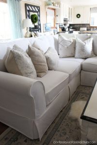 Design Interior. Slipcover Sectional Sofa - Best Home Design