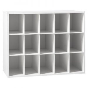 15-Pair Shoe Rack - White - Room Essentials™ : Target