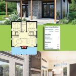 Small Modern cabin house plan by FreeGreen | Energy Efficient House