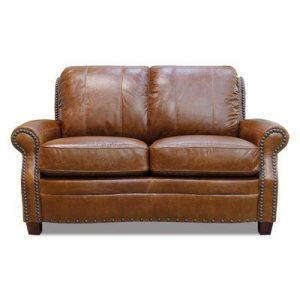 Ashton Leather Modular Loveseat, #Sofas, #LLR1245 | Entertainment