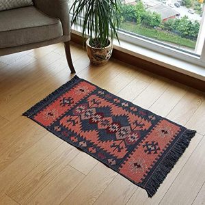 Amazon.com: Modern Bohemian Style Small Area Rug, 2' x 3' ft