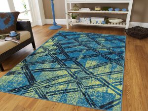 Area Rugs on Clearance Small Rugs for under $20 2x3 Green Blue Door