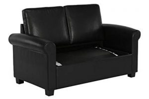 Amazon.com: Twin Sleeper Sofa Bed Loveseat Wide Track Padded