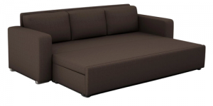 Domino 3 Seater Sofa cum Bed with Storage in Coffee Color at Rs