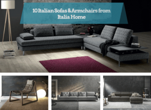 10 Italian Sofas & Armchairs from Italia Home