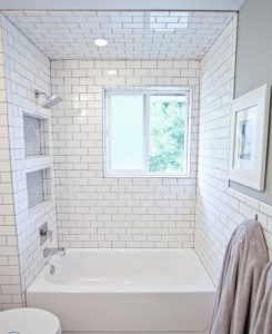 29 white subway tile tub surround ideas and pictures | Bath in 2019