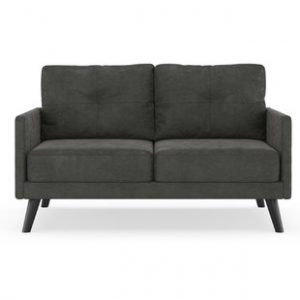 Microfiber Suede Loveseat | Wayfair