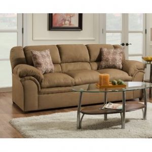 Microfiber Suede Sofa | Wayfair