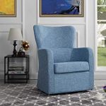 Amazon.com: Modern Swivel Armchair, Rotating Accent Chair for Living