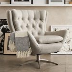 Wells Upholstered Swivel Armchair | Pottery Barn